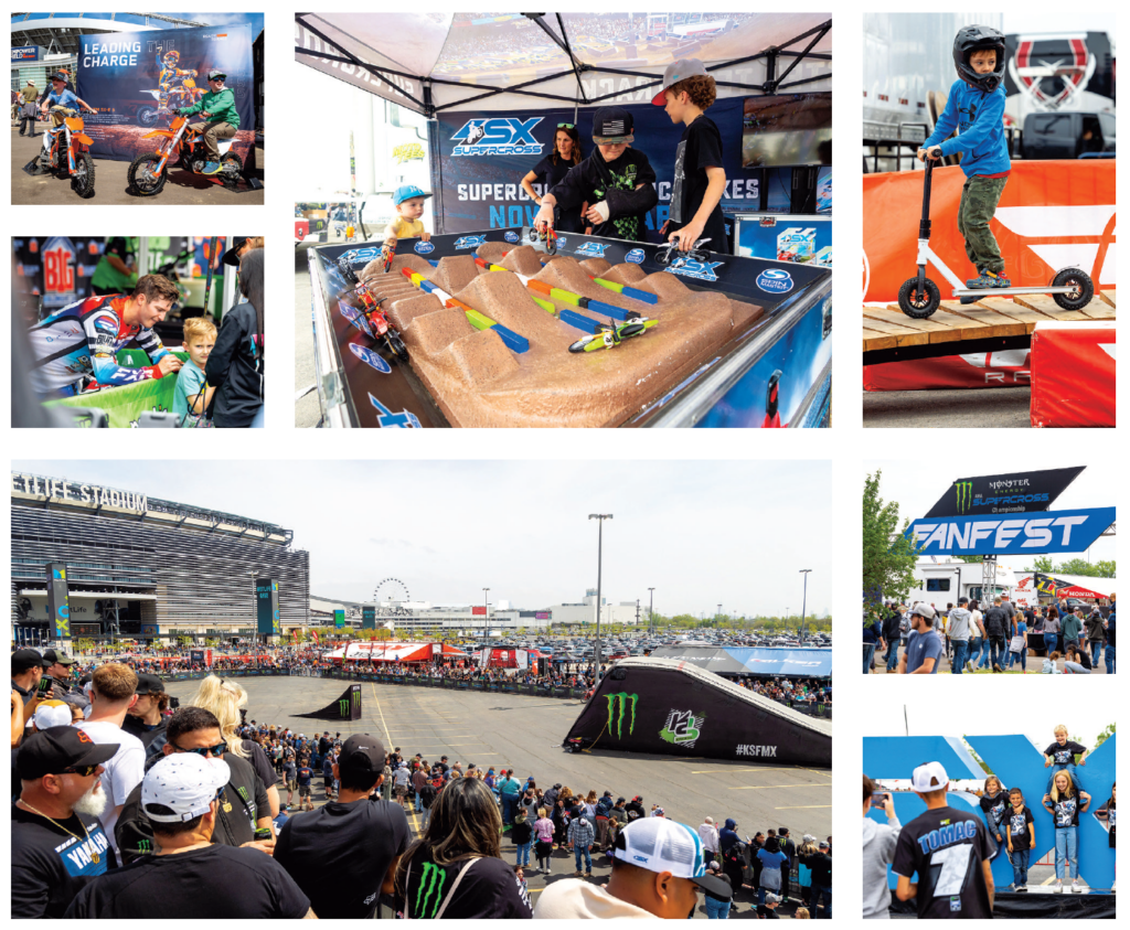 Photos of various FanFest events